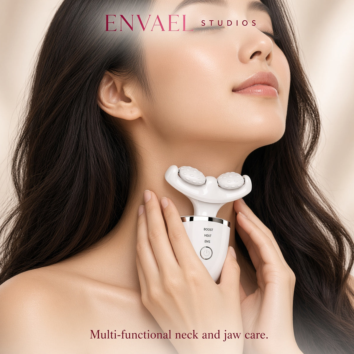 Beauty Wand With LED Light and Massage Mode
